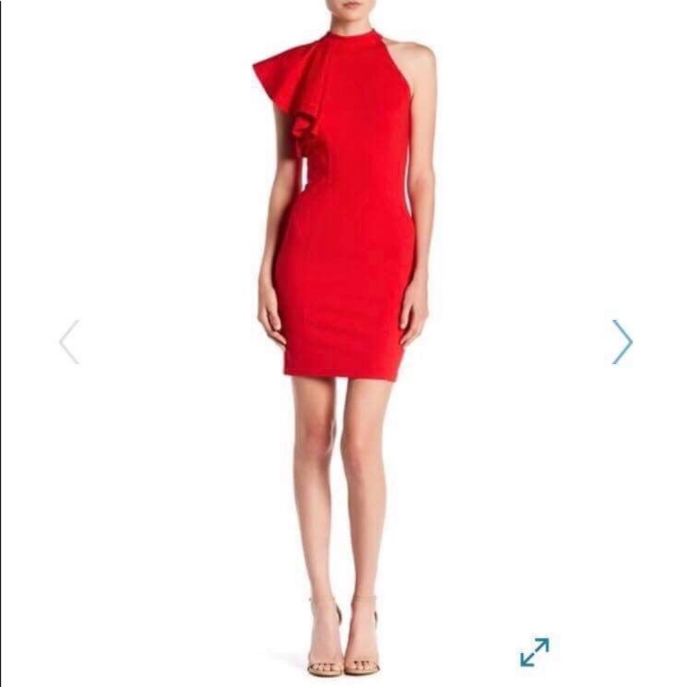 Sexy sleeveless cocktail dress